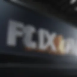 Fox News logo on digital screen