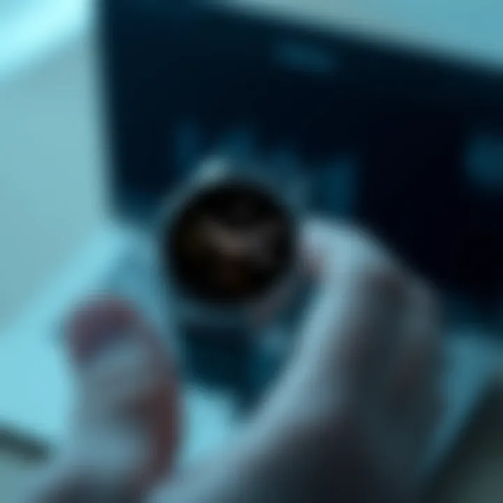 User interface of the Galaxy Watch Active 4