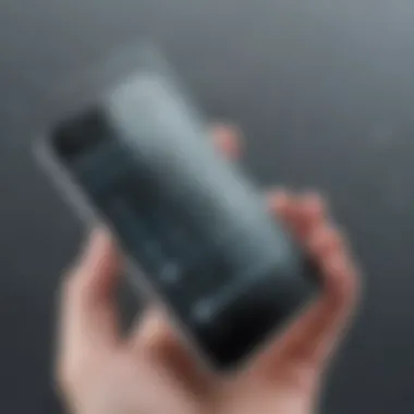 Functionality of Glass Flip Phone