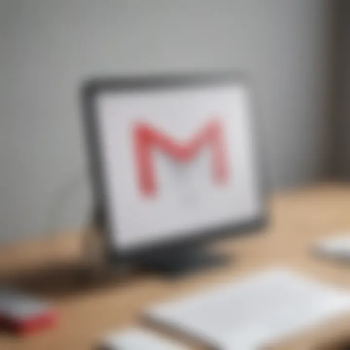 Gmail Navigation Graphic Design