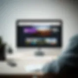 Visual representation of Google Photos interface