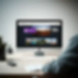 Visual representation of Google Photos interface