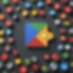 Illustration depicting Google Play Points rewards