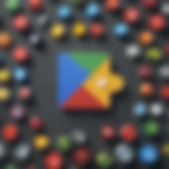 Illustration depicting Google Play Points rewards