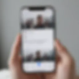 Illustration of Google Voice call forwarding settings on iPhone