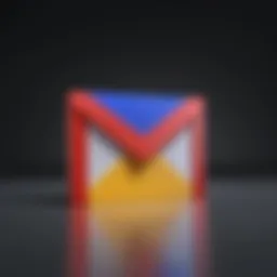 Gmail logo with vibrant colors representing connectivity