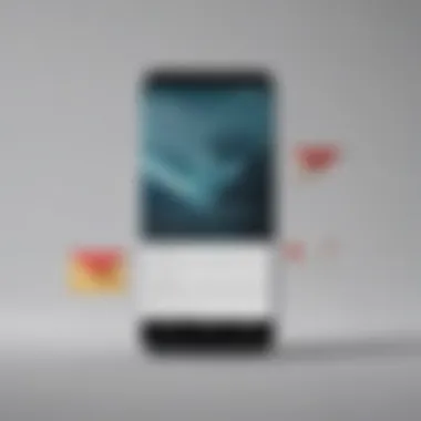 Blocking Unwanted Emails on Android Blocking unwanted emails interface on an Android device.
