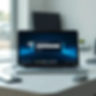 Wi-Fi password recovery tool on a desktop