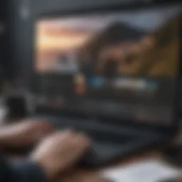 An elegant interface of a video downloading software