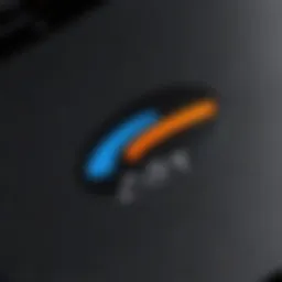 AT&T logo on a smartphone screen