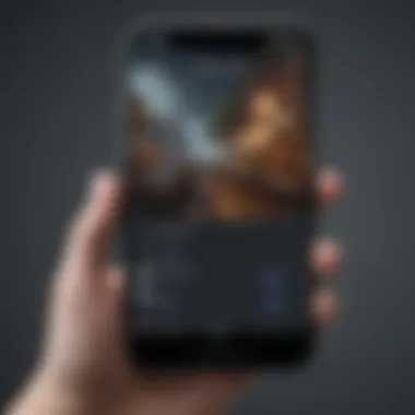 Revolutionizing Mobile Experience Innovative technology icon