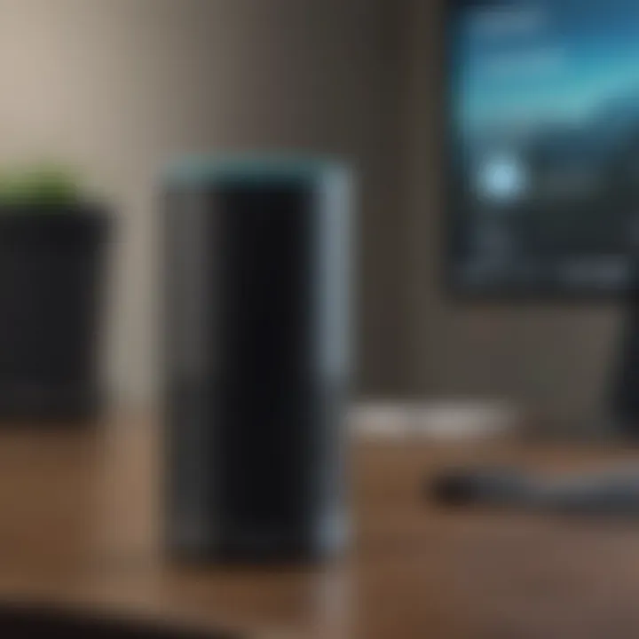 User adding a new account to Amazon Alexa