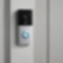 Illustration of Ring Doorbell interacting with Alexa device