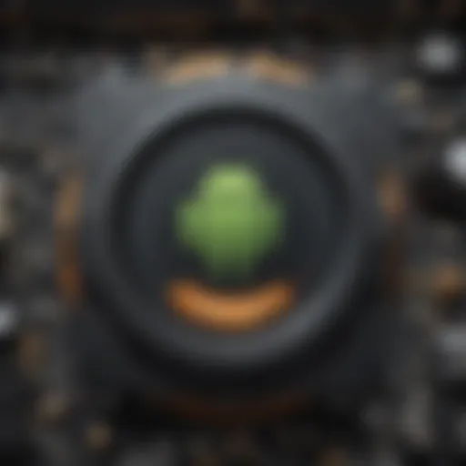 Intricate Android Device Setting Icon