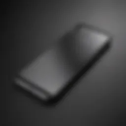 Stylish smartphone design showcasing sleek curves and premium materials