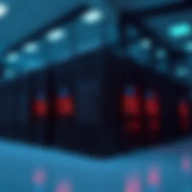 High-Performance Server Rack of Legionbox A high-performance server rack showcasing Legionbox servers