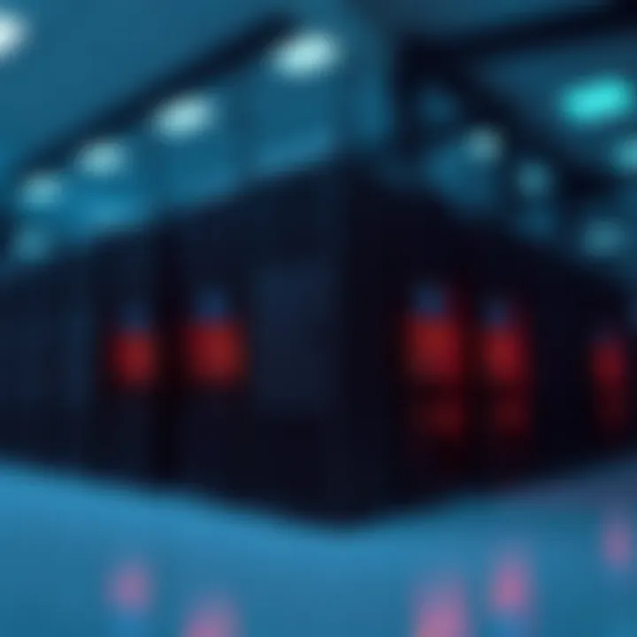 High-Performance Server Rack of Legionbox A high-performance server rack showcasing Legionbox servers