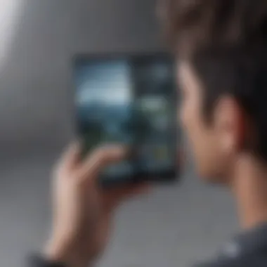Future Design Concepts for LG Foldable Phones Concept art of future LG foldable phone designs