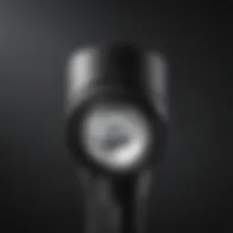 Samsung phone flashlight icon in quick settings