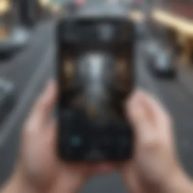 Exploring Device Location Settings Smartphone settings for locating a device