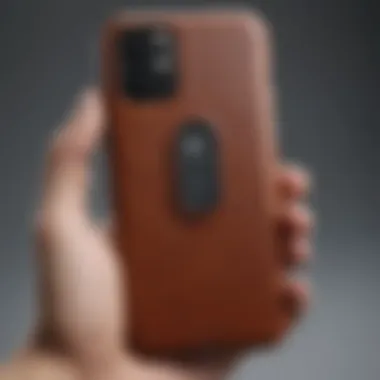 Timeless Elegance: Crafted for the Connoisseur Luxurious Leather Phone Case