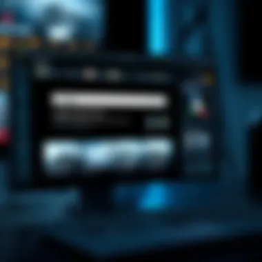 Illustration of search techniques and filters