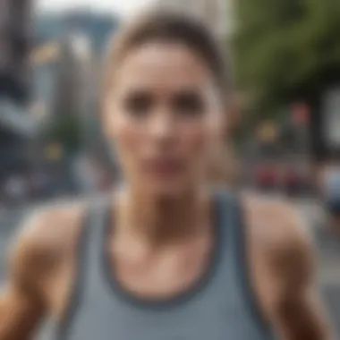 Endurance Personified: Marathon Battery Life Long-lasting battery life symbolized by a marathon runner