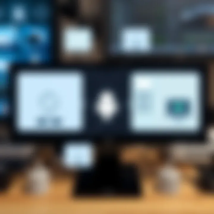 Diagram showing various operating systems with call recording capabilities