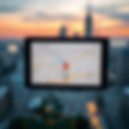 Google Maps Distance Measurement Tool Measuring distances on Google Maps interface