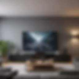Modern Home Entertainment Setup