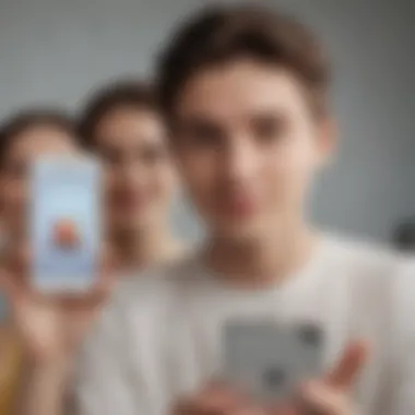 Embracing the Digital Social Sphere Modern technology interaction concept