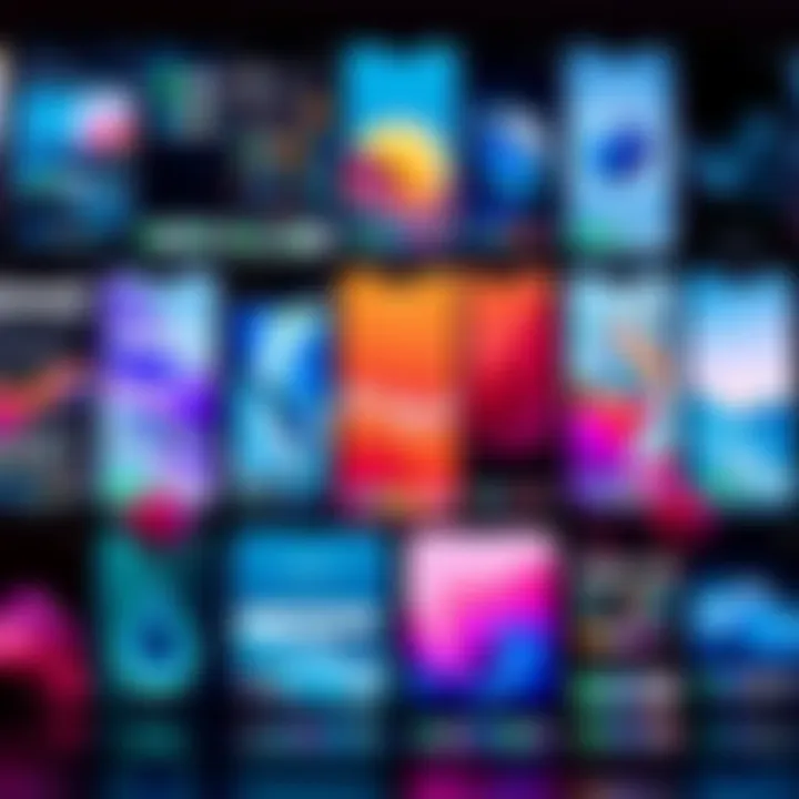 Showcase of various app images