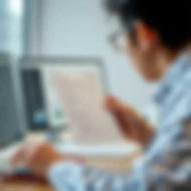 User sharing a document in Google Docs for feedback