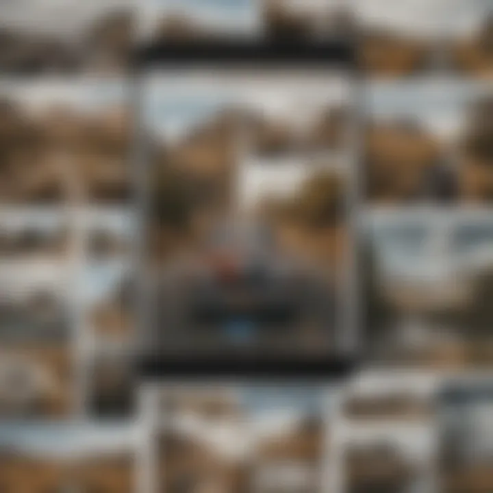 Navigating the Google Photos app