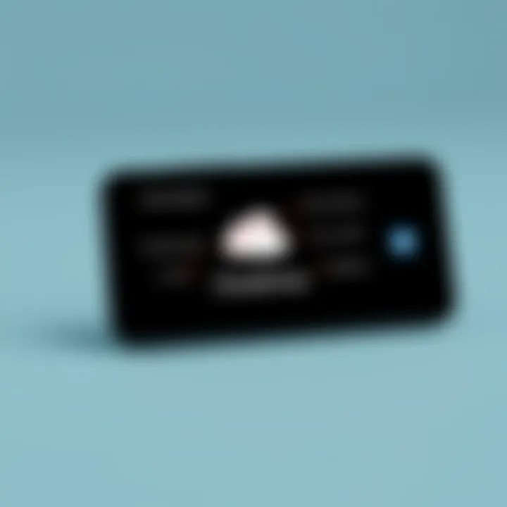 Features of OneDrive highlighted on mobile