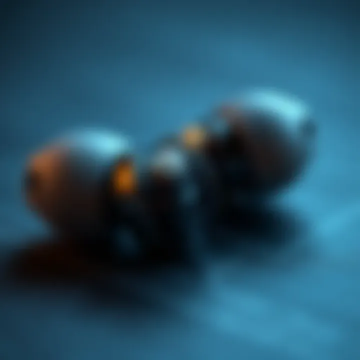 Audio Components of OnePlus 1 Dollar Earbuds Close-up view of OnePlus 1 Dollar Earbuds highlighting audio components