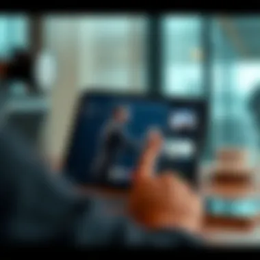 Demonstrating multitasking features on the Onn 8 Inch Tablet