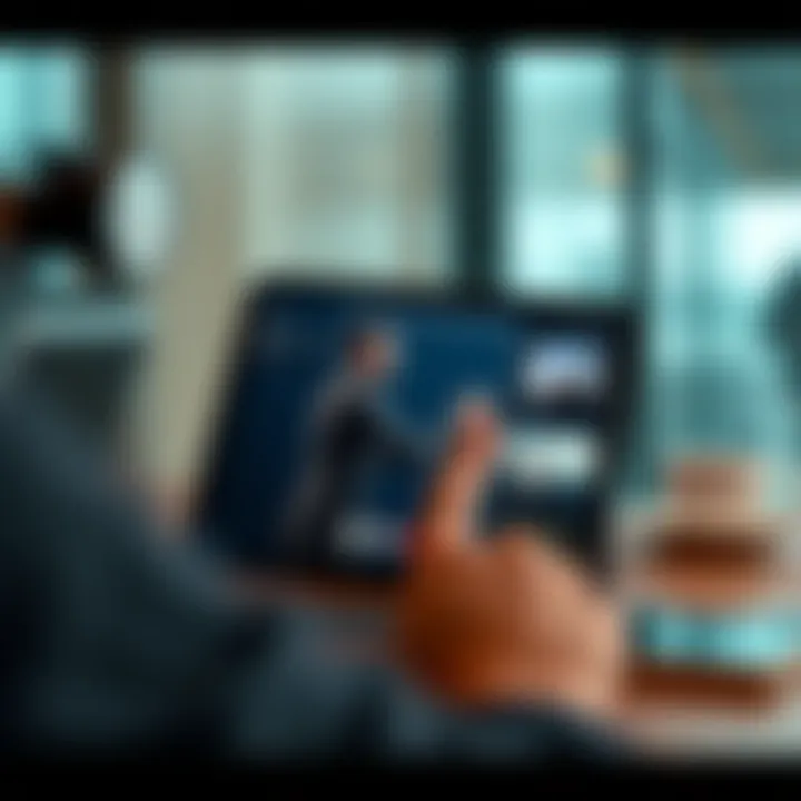 Demonstrating multitasking features on the Onn 8 Inch Tablet