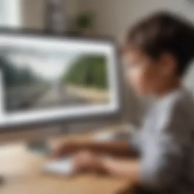 Creating a Safe Browsing Experience for Children Child-safe Browsing Interface