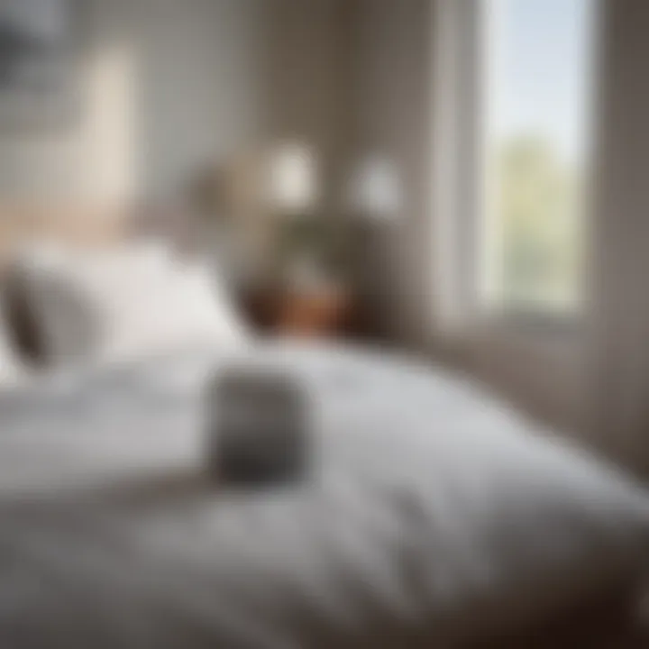 Person Waking Up to Google Assistant Alarm