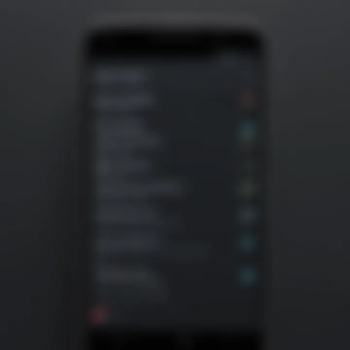 Screenshot of text messages on an Android device