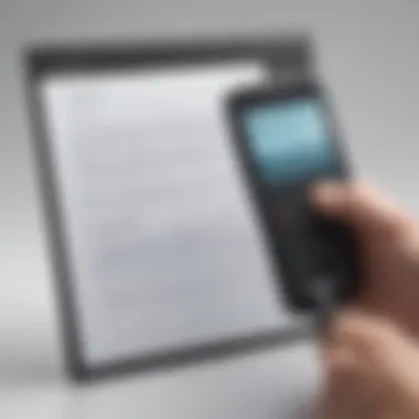 Document Formatting for Printed Text Messages Illustration of document formatting for printed text messages