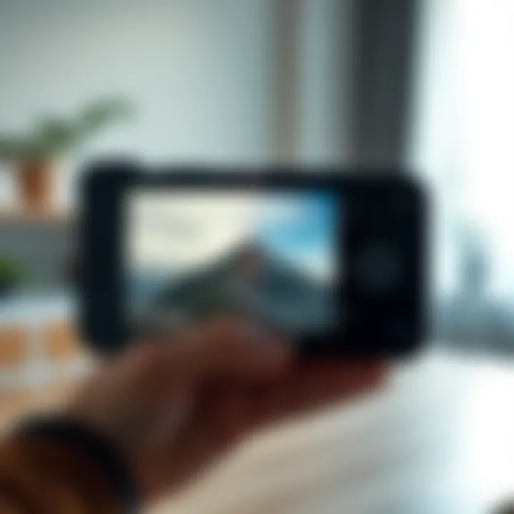 Illustration of a successful photo restoration