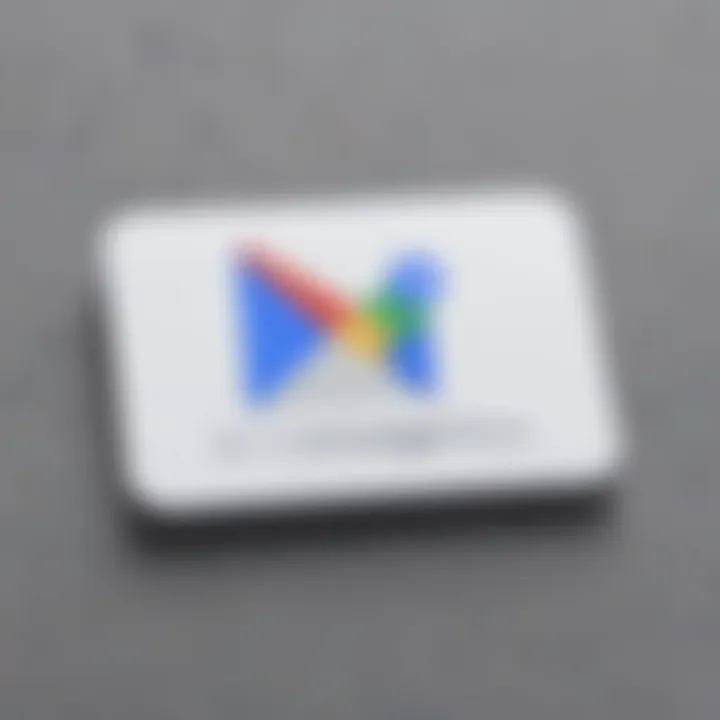 Illustration showing hidden features of Google Messages icon