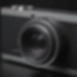 Close-up view of the Ring Wireless Camera