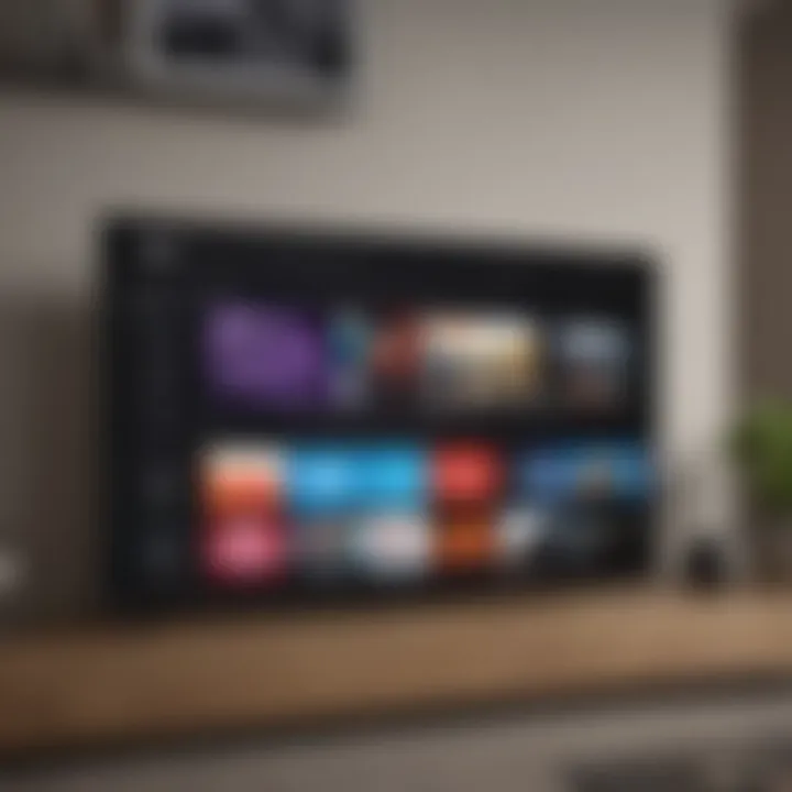 Roku TV interface showcasing live TV channels