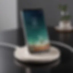 Elegant design of the Samsung Super Fast Wireless Charger