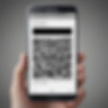 Effortless QR Code Scanning with Samsung Camera Scanning QR code with Samsung camera