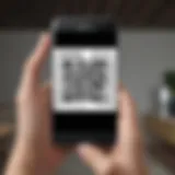 Scanning QR code with Samsung camera app