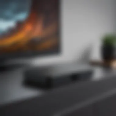 Sleek External Streaming Device Enhancing Entertainment Sleek External Streaming Device Enhancing Entertainment